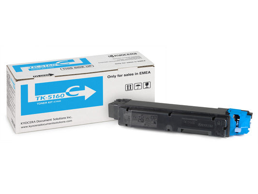 KYOCERA Cartouche toner cyan TK-5160C Ecosys P7040 12'000 pages
