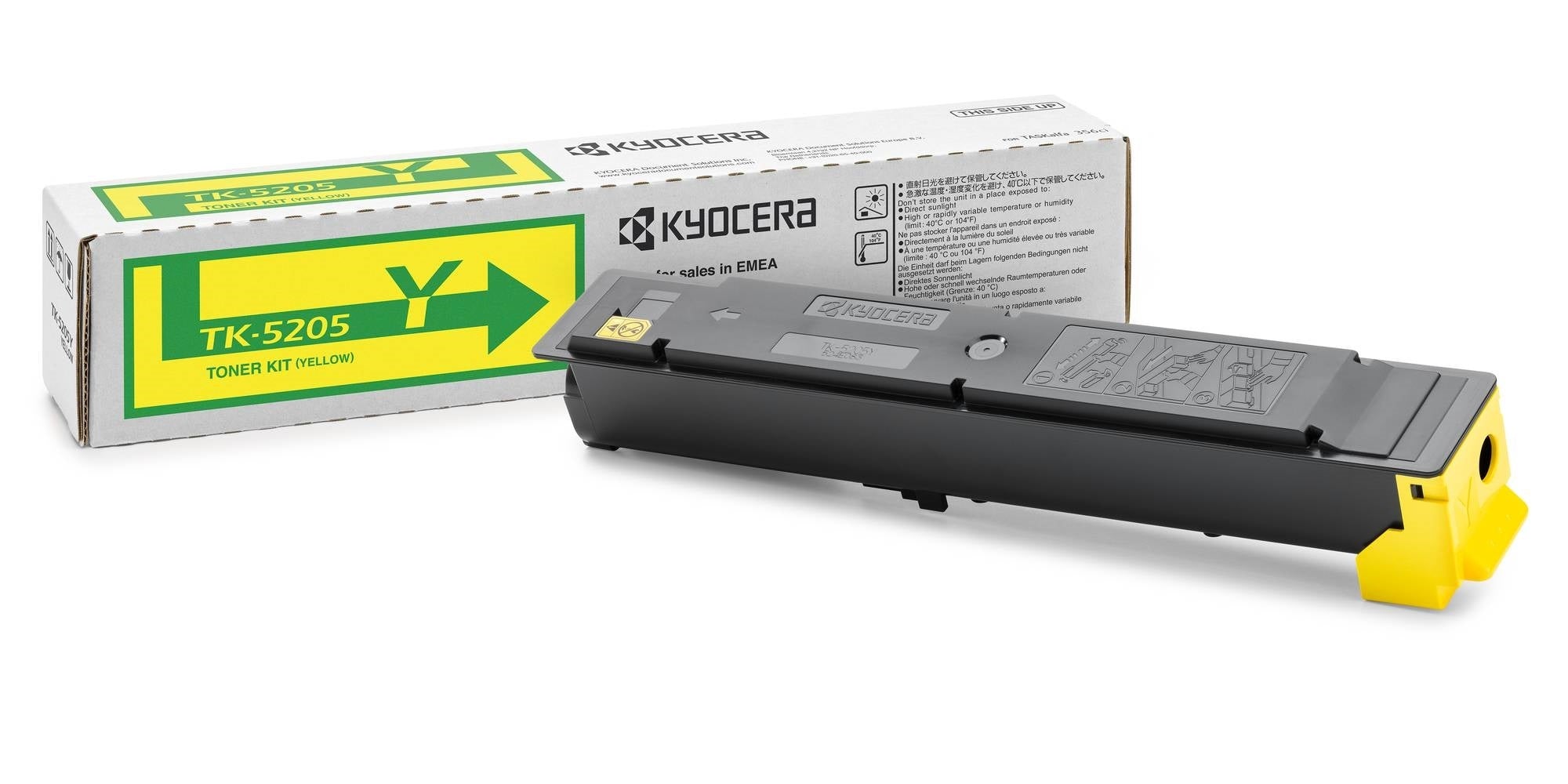 KYOCERA Cartouche toner yellow TK-5205Y TASKalfa 356ci 12'000 pages