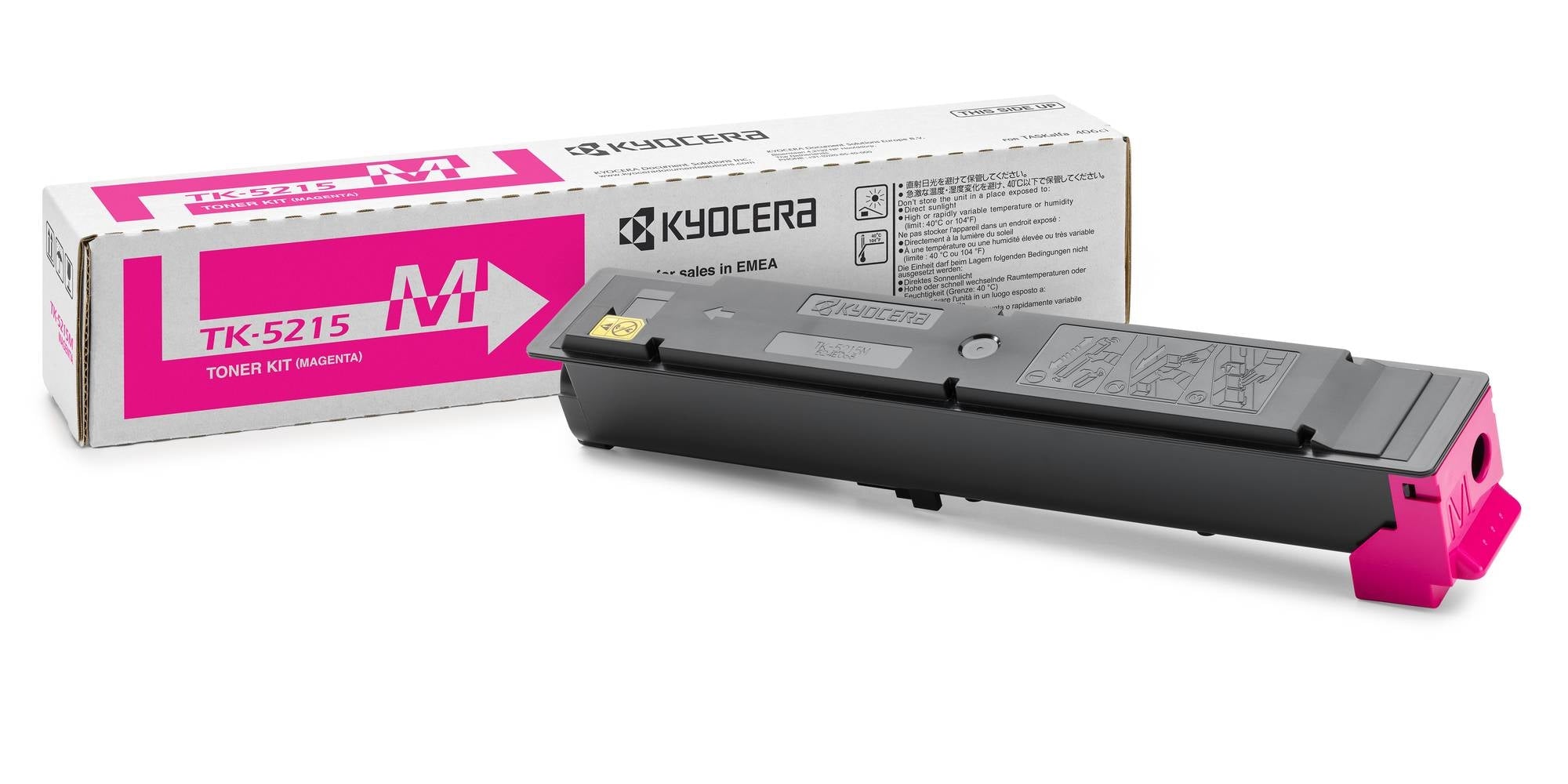 KYOCERA Cartouche toner magenta TK-5215M TASKalfa 406ci 15'000 pages