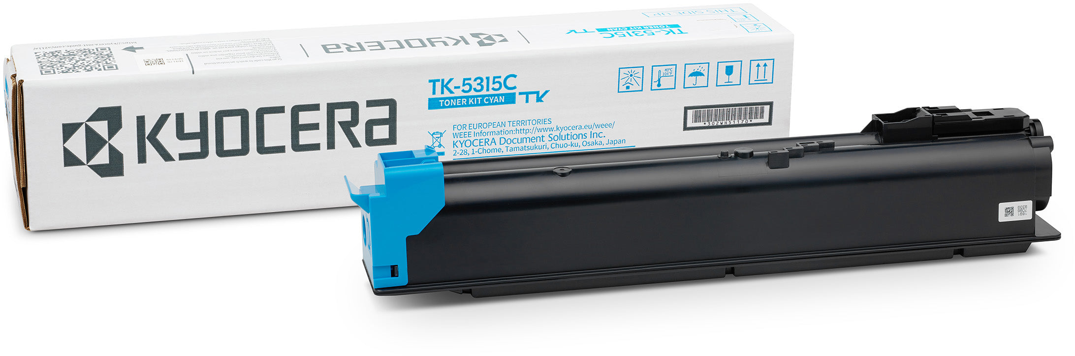 KYOCERA Cartouche toner cyan TK-5315C TASKalfa 408ci 18'000 pages