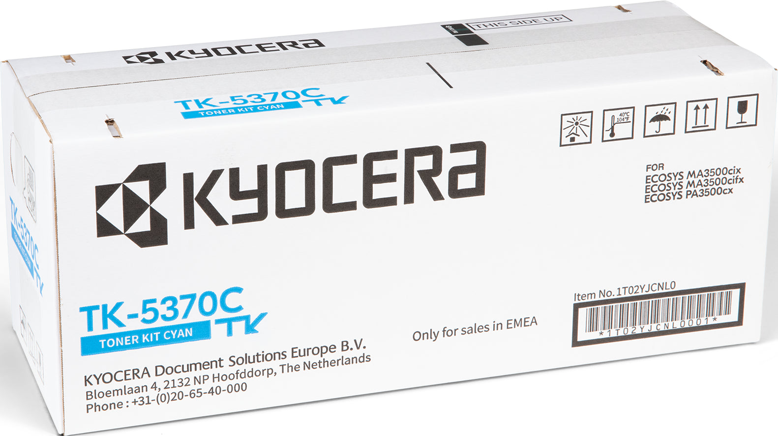 KYOCERA Cartouche toner cyan TK-5370C Ecosys PA3500cx 5000 pages