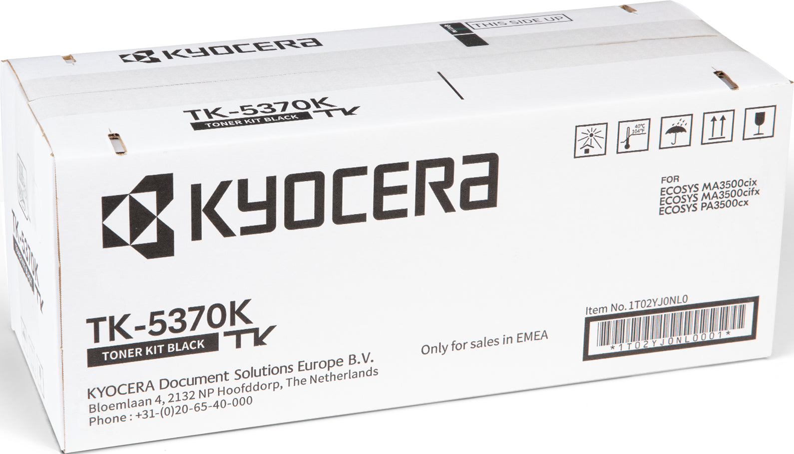 KYOCERA Cartouche toner noir TK-5370K Ecosys PA3500cx 7000 pages