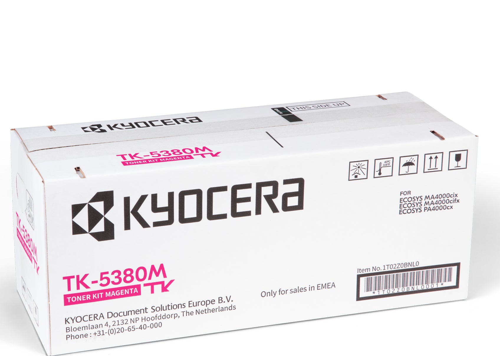 KYOCERA Cartouche toner magenta TK-5380M Ecosys PA4000cx 10'000 pages
