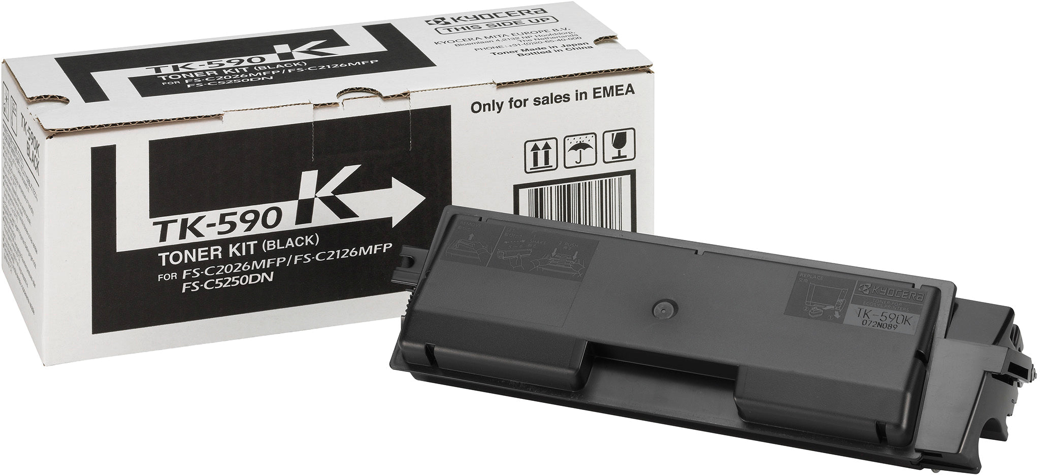 KYOCERA Cartouche toner noir TK-580K FS-5150DN 3500 pages