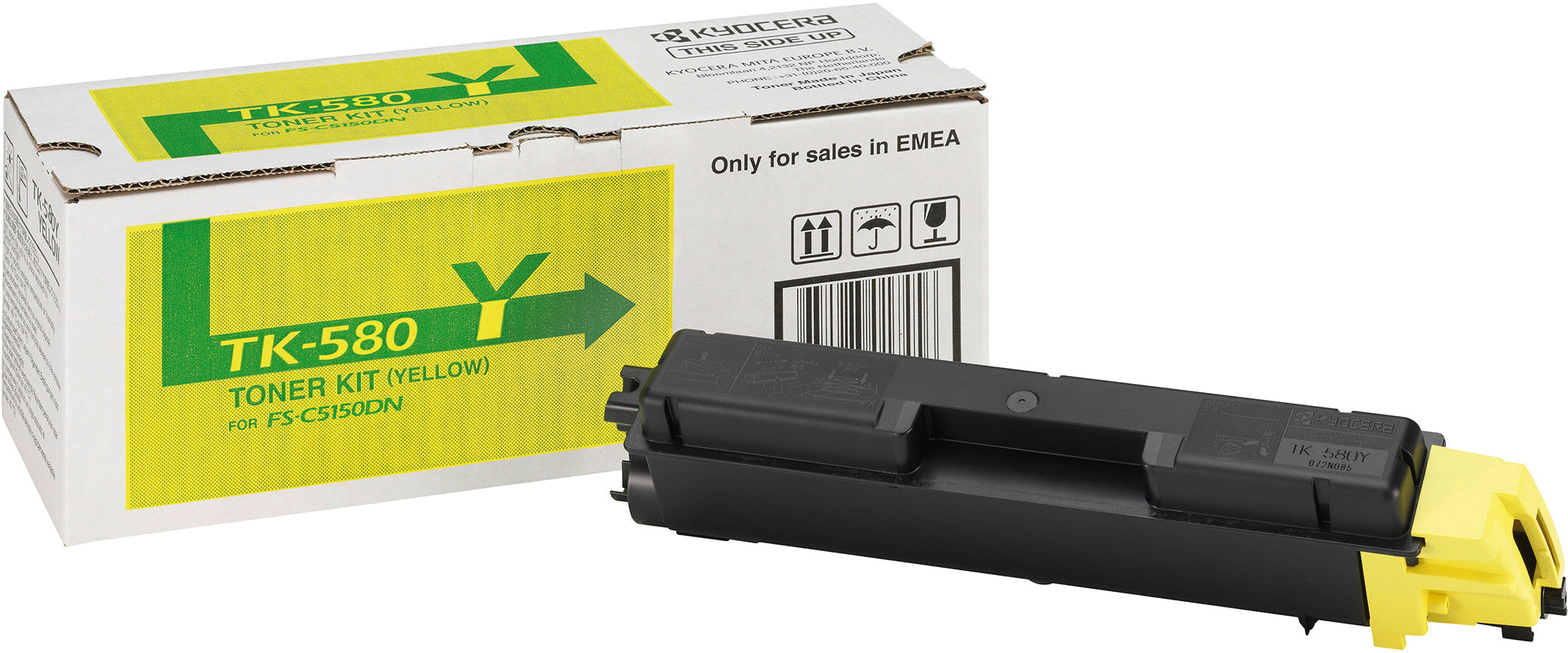 KYOCERA Cartouche toner yellow TK-580Y FS-5150DN 2800 pages