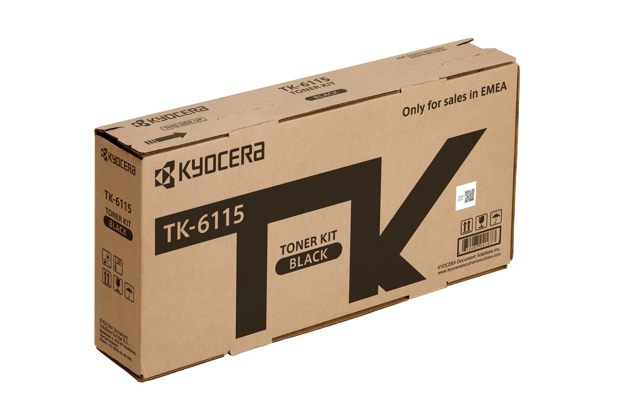 KYOCERA Cartouche toner noir TK-6115 Ecosys M4125idn 15'000 p.