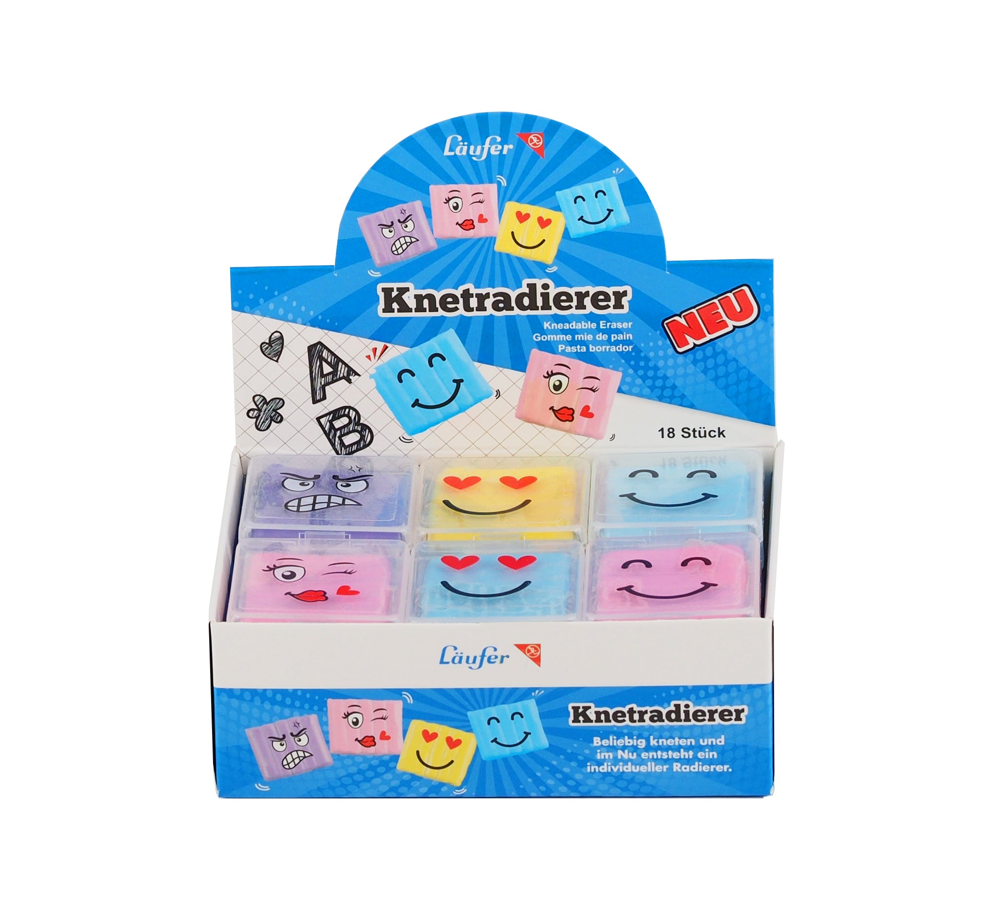 LÄUFER    Gomme molle Smiley