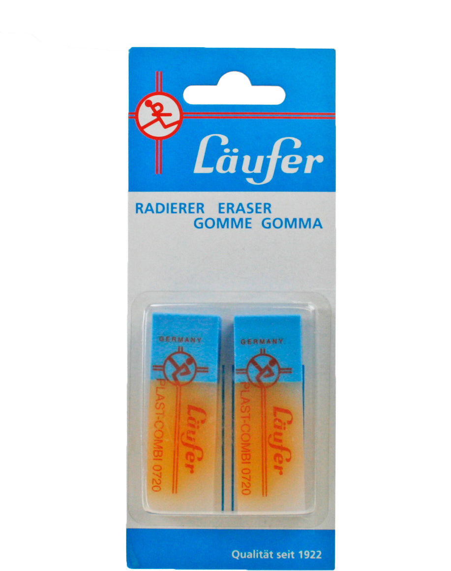 LÄUFER    Gomme à effac. Plast Combi