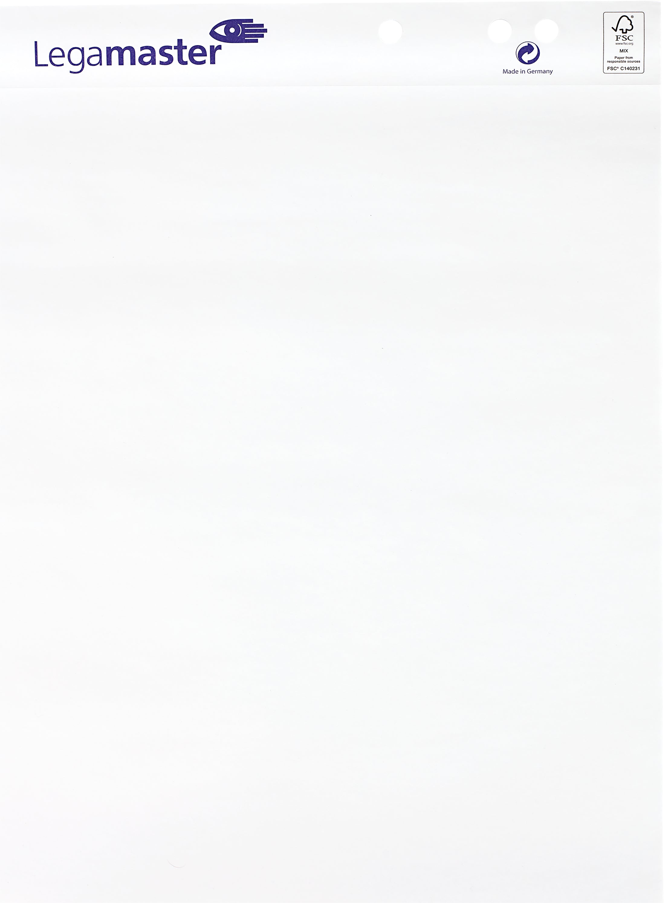 LEGAMASTE Flipchart paper blanko