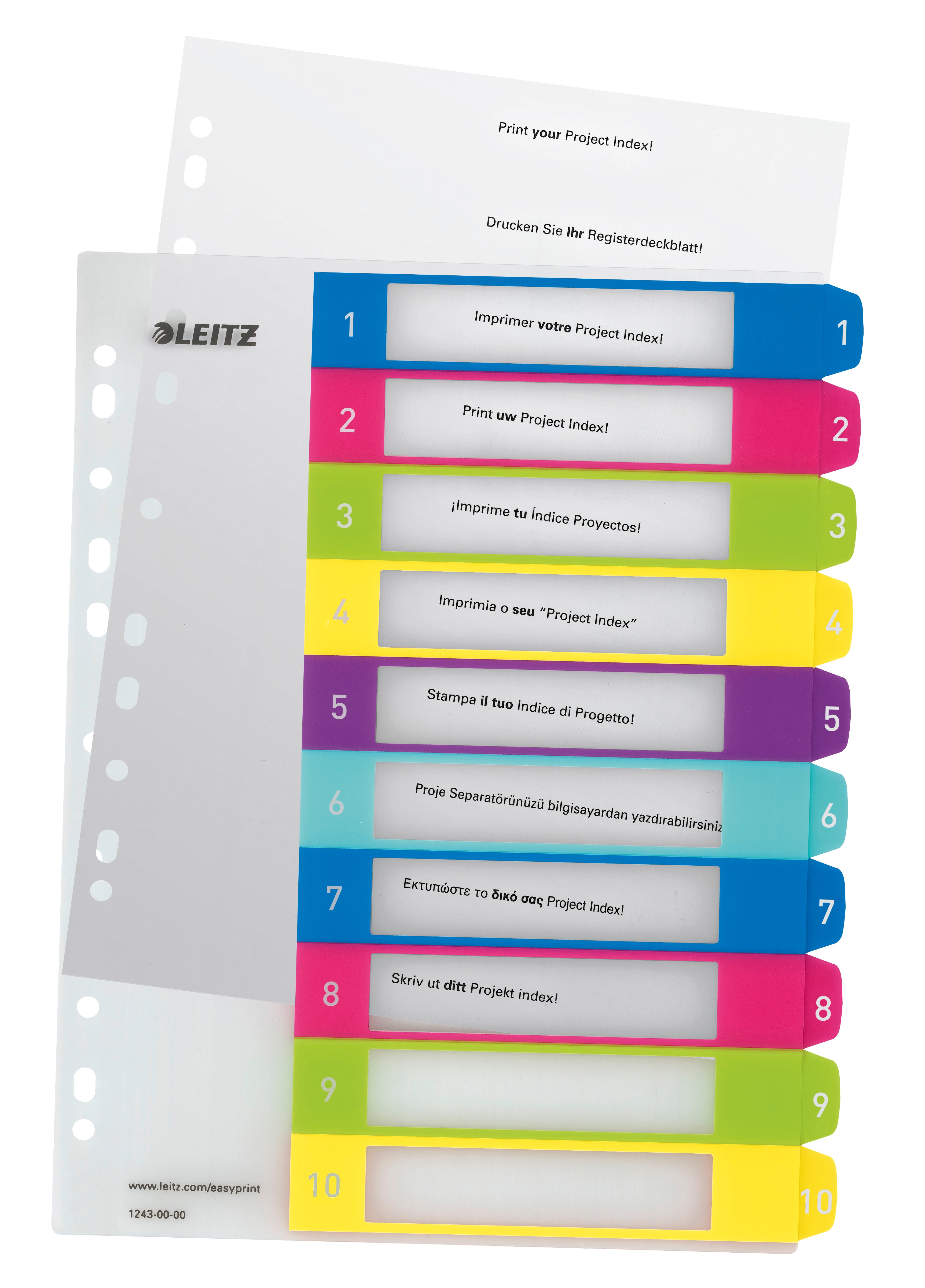 LEITZ     R‚pertoires PP             A4+