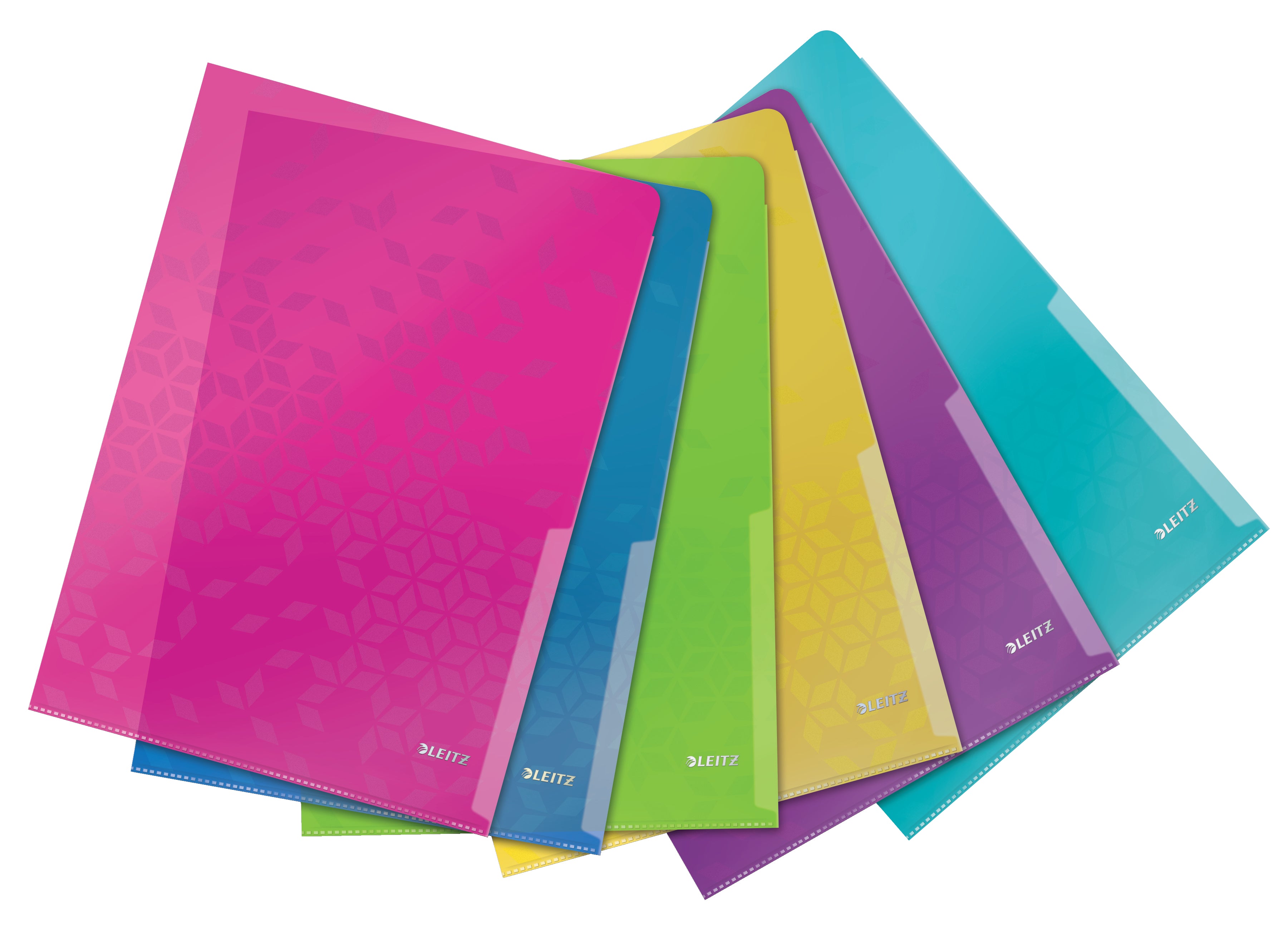 LEITZ Dossier WOW A4 40500099 6-couleurs assortie 6 pcs.