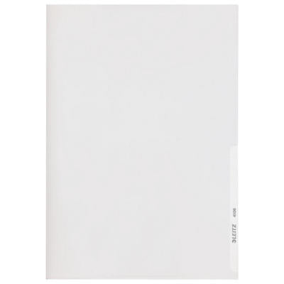 LEITZ Dossier Premium PVC A4 41060002 clair, 0,15mm 100 pcs.