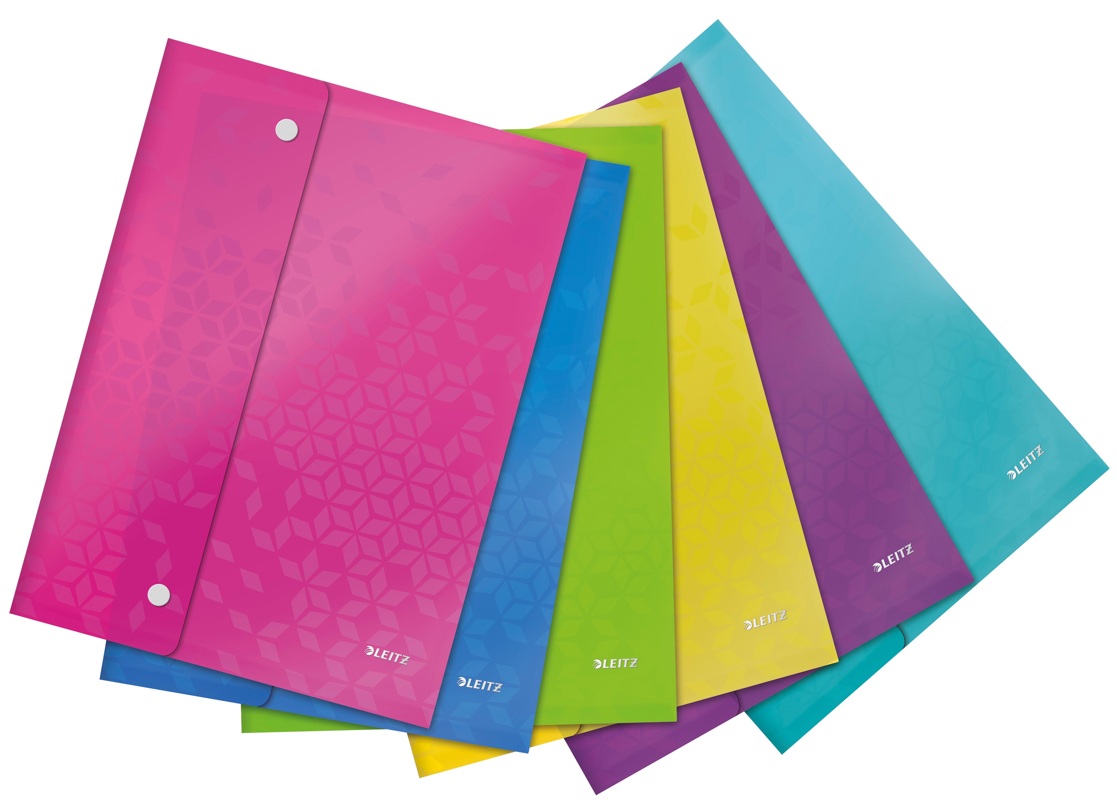 LEITZ Dossier à compart WOW A4 44690099 6-couleurs assortie