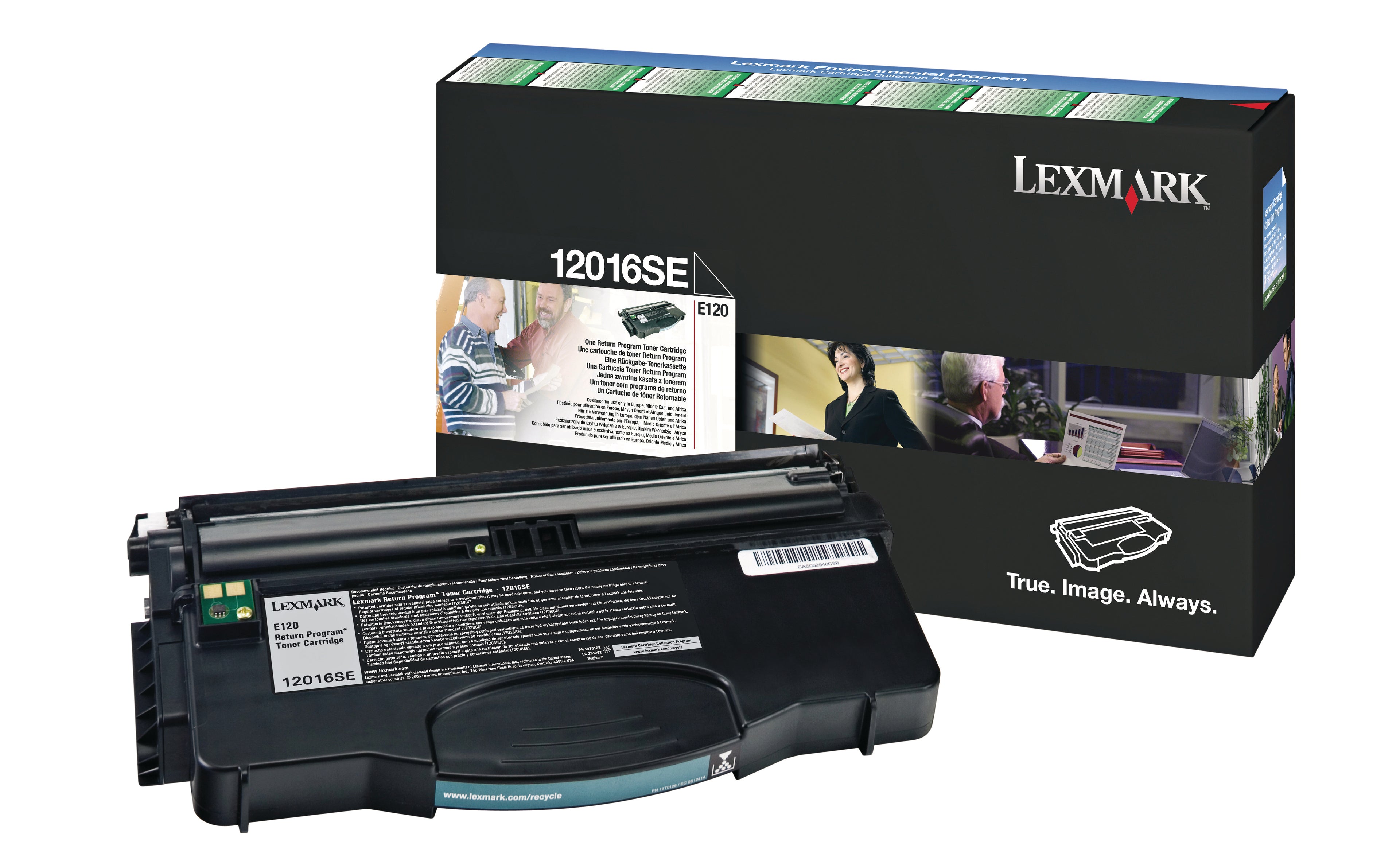 LEXMARK Cartouche toner prebate noir 12016SE E120n 2000 pages