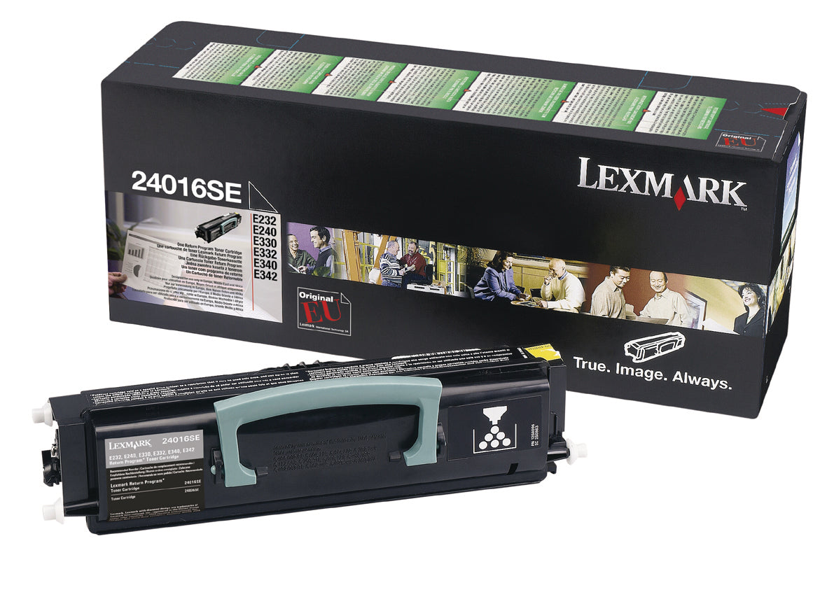 LEXMARK Cartouche toner prebate noir 24016SE E232/E340 2500 pages