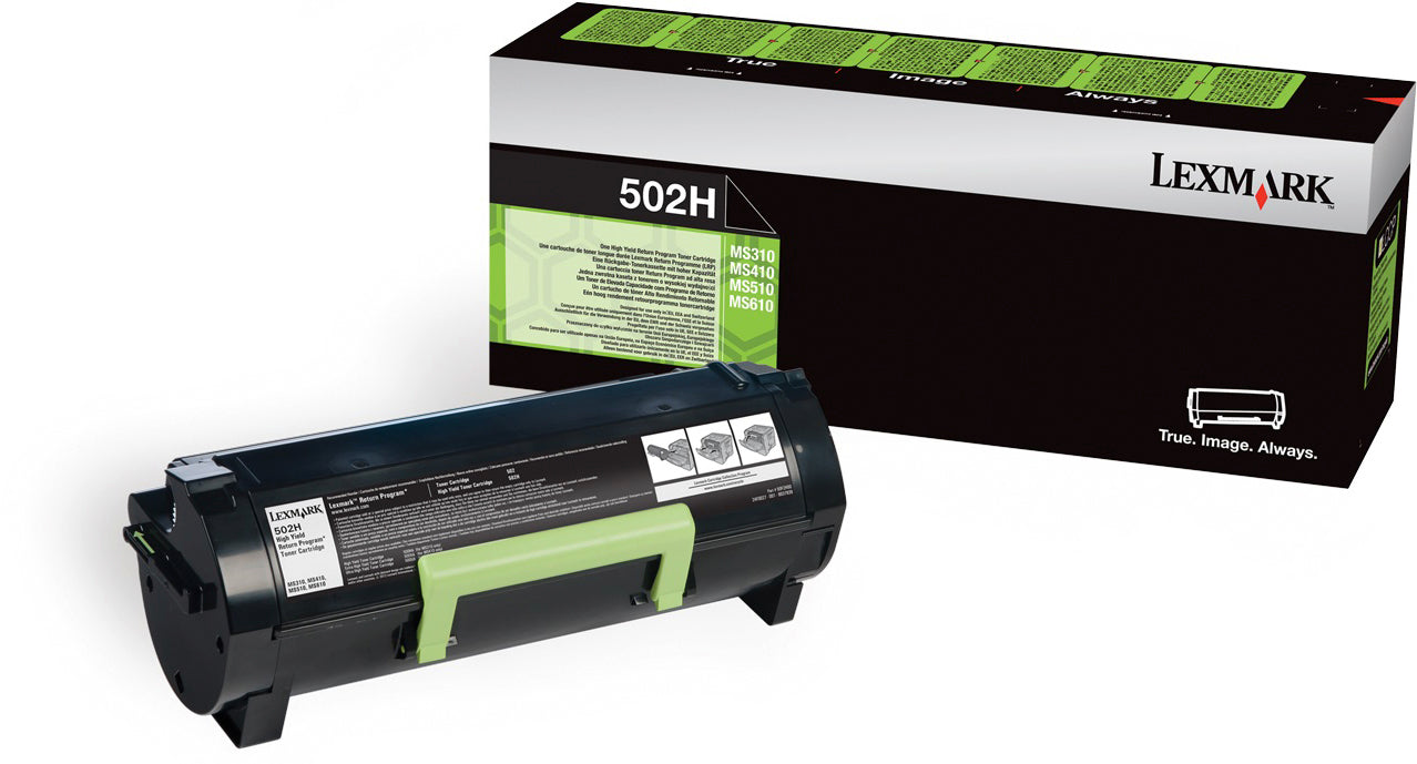 LEXMARK Cart. toner return HY noir 50F2H00 MS310/610 5000 pages