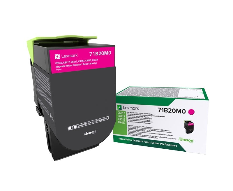 LEXMARK Cart. toner return magenta 71B20M0 CS31/41/51x 2300 pages
