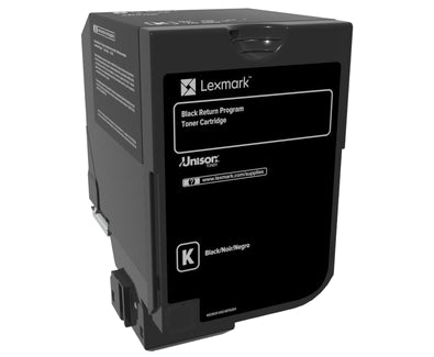 LEXMARK Cart. toner return noir 74C20K0 CS720/725/CX725 3000 pages
