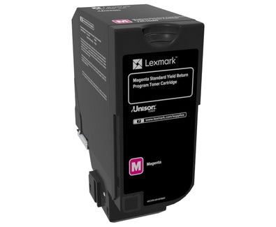 LEXMARK Cart. toner return magenta 74C2SMO CS720/725/CX725 7000 pages