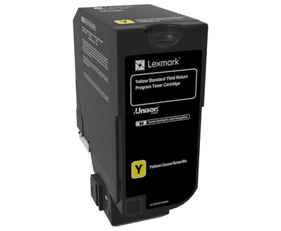 LEXMARK Cart. toner return yellow 74C2SYO CS720/725/CX725 7000 pages