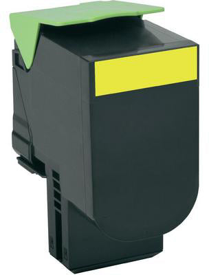 LEXMARK Cart. toner return HY yellow 80C2HY0 CX410/510 3000 pages
