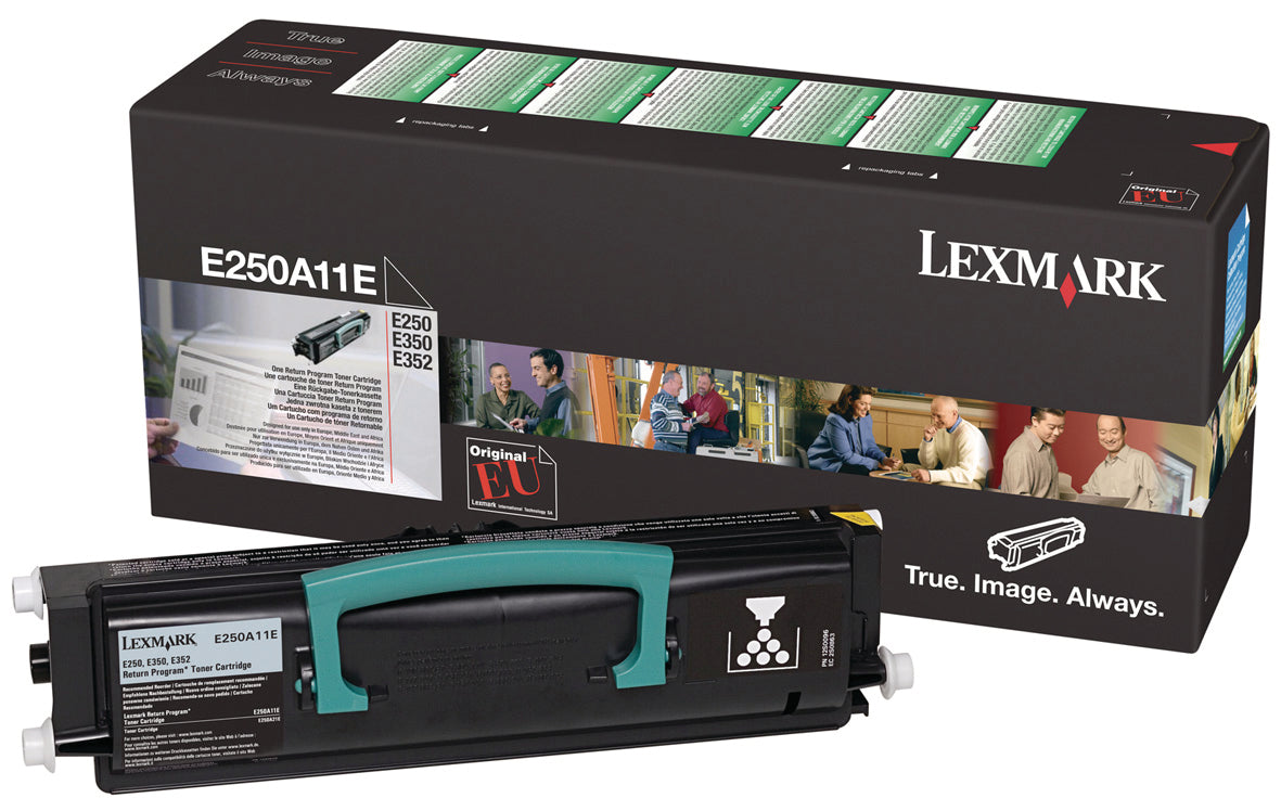 LEXMARK Cartouche toner return noir E250A11E E250/350/352 3500 pages