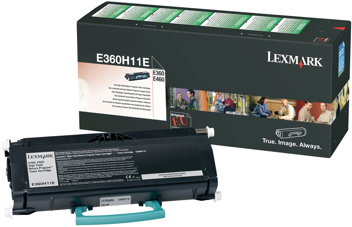 LEXMARK Cartouche toner return noir E360H11E E360/460 9000 pages
