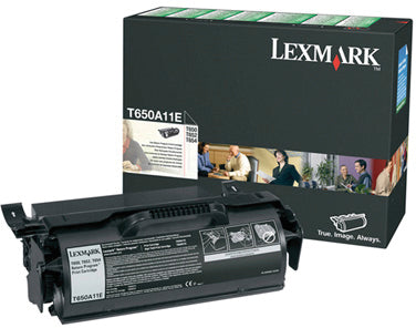 LEXMARK Cartouche toner return noir T650A11E T650/652/654 7000 pages