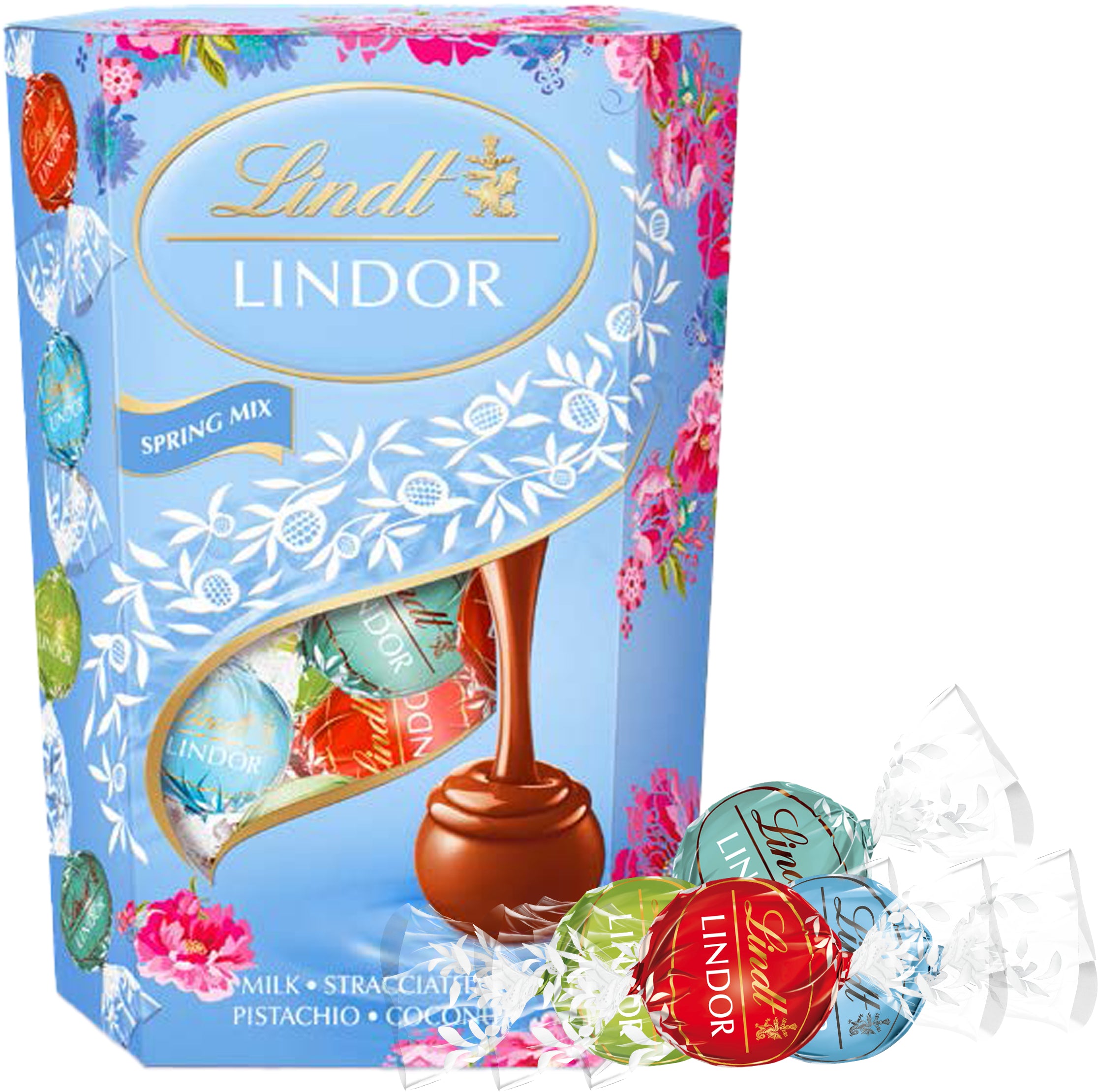 LINDT Lindor Boules 471298 assorti Easter Spring 200g