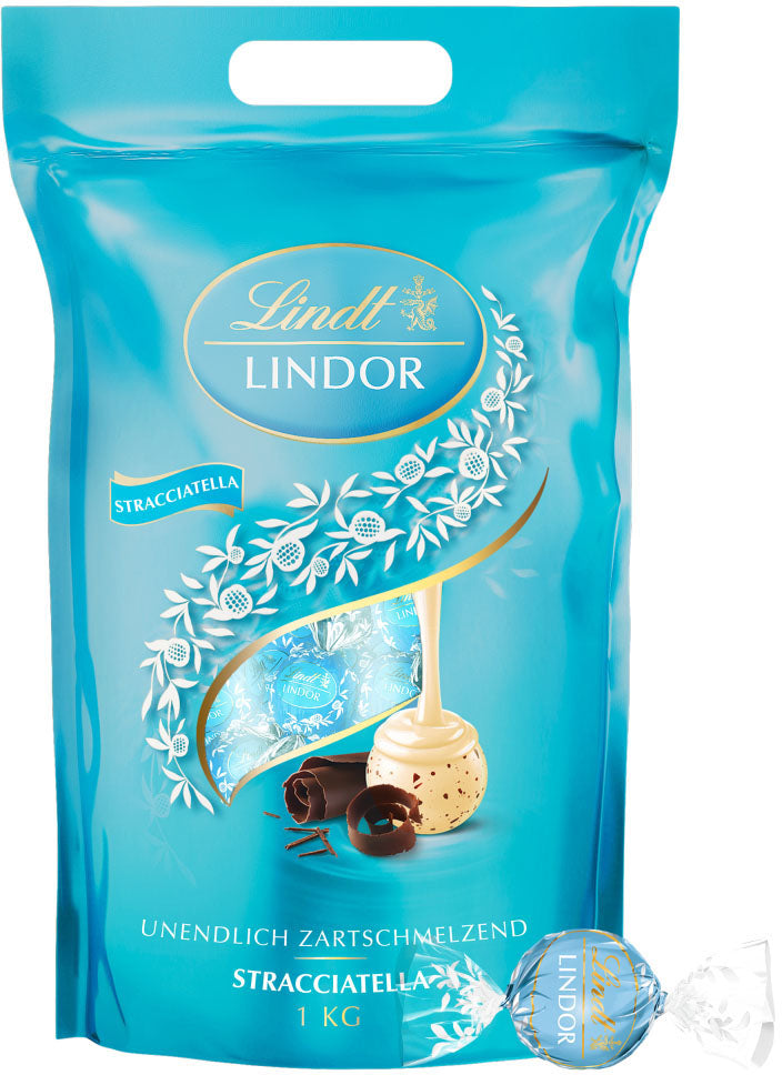 LINDT Lindor Boules 639042 Stracciatella 1000g