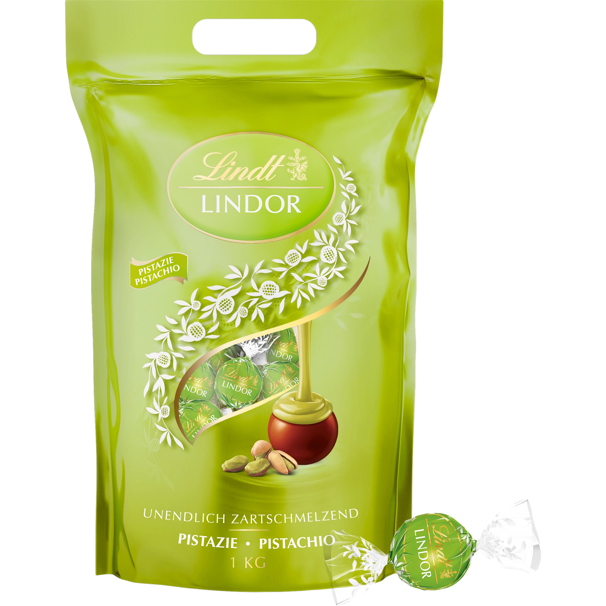 LINDT Lindor Boules 639903 Pistache 1000g