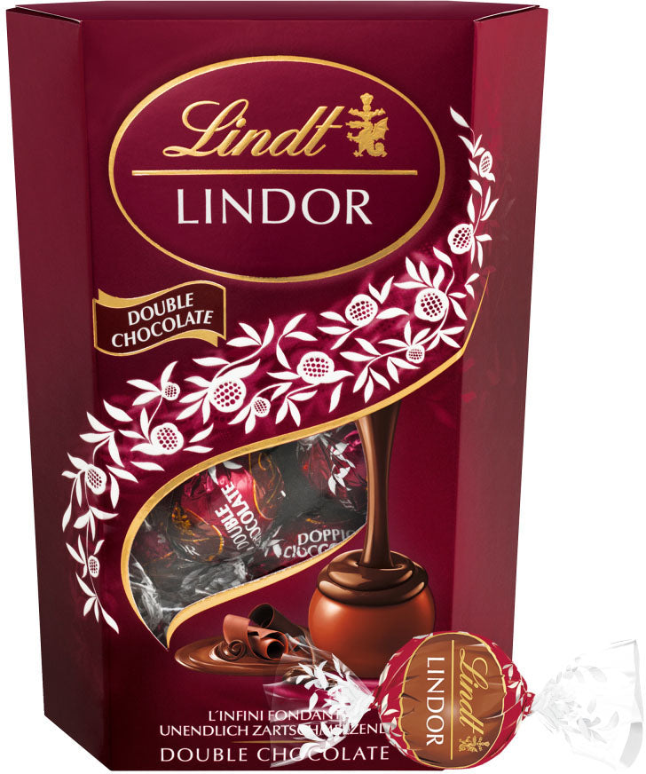 LINDT Lindor Boules 659867 Double Chocolate 200g