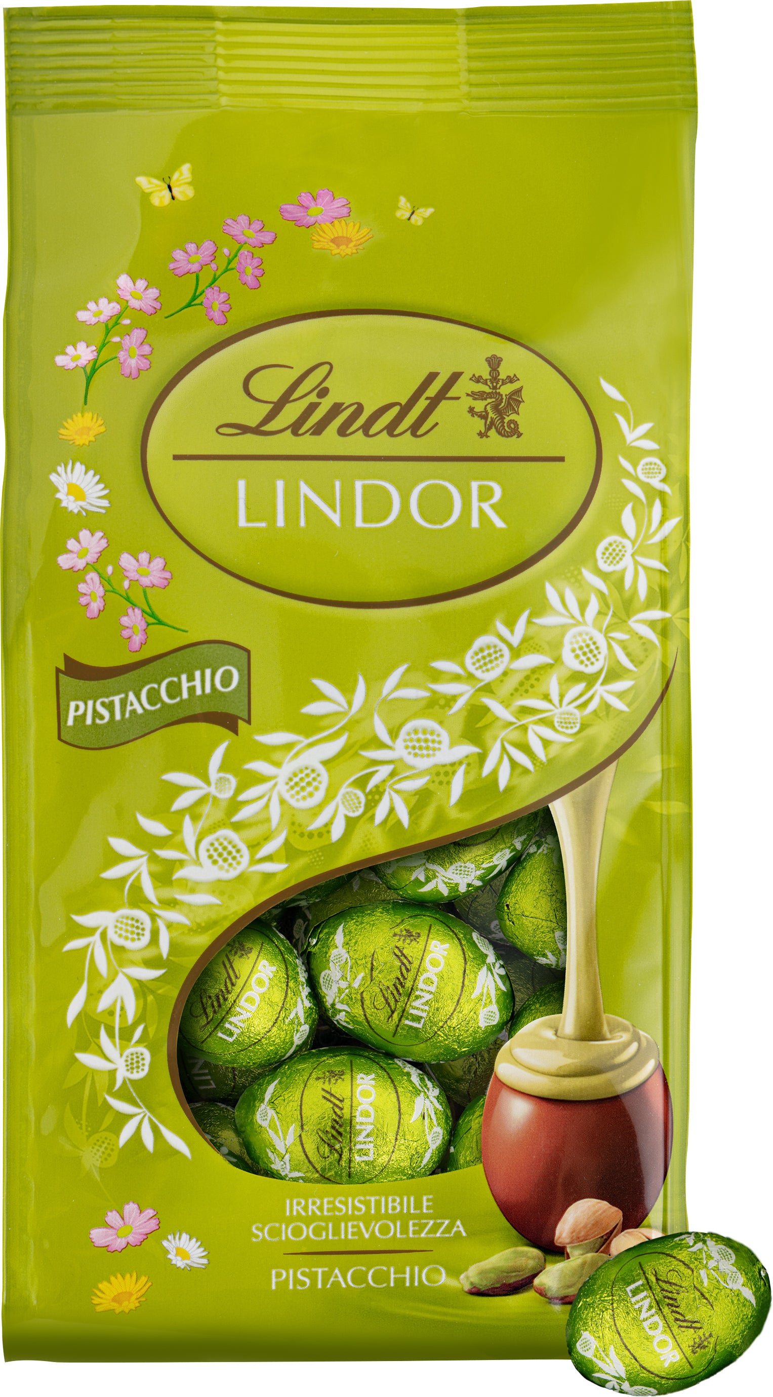 LINDT Lindor oeufs 660828 Lait Pistache 180g