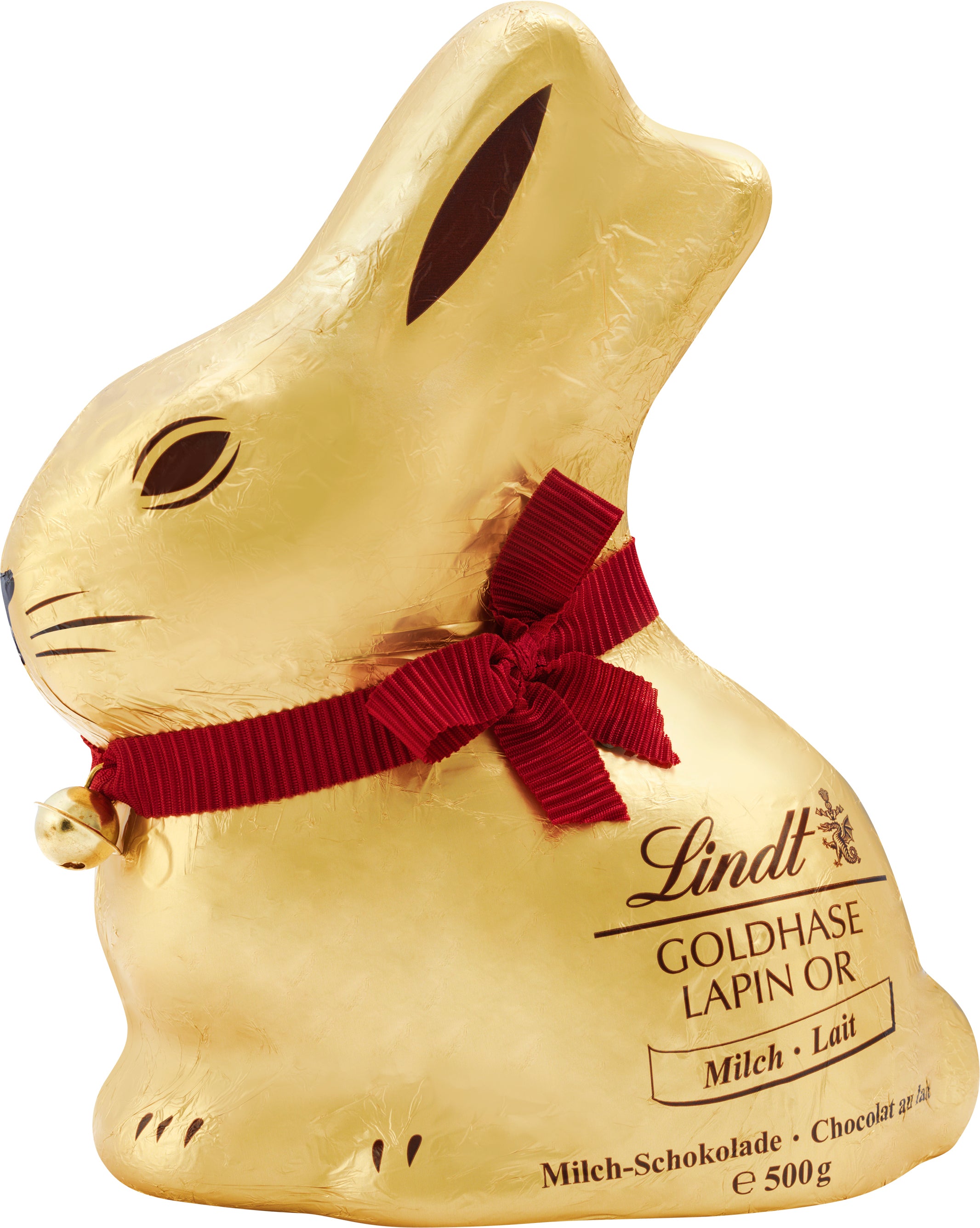 LINDT Lapin d'or lait 664047 500g