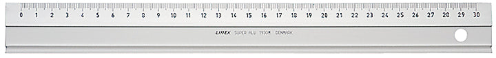 LINEX     Règle d'aluminium         30cm