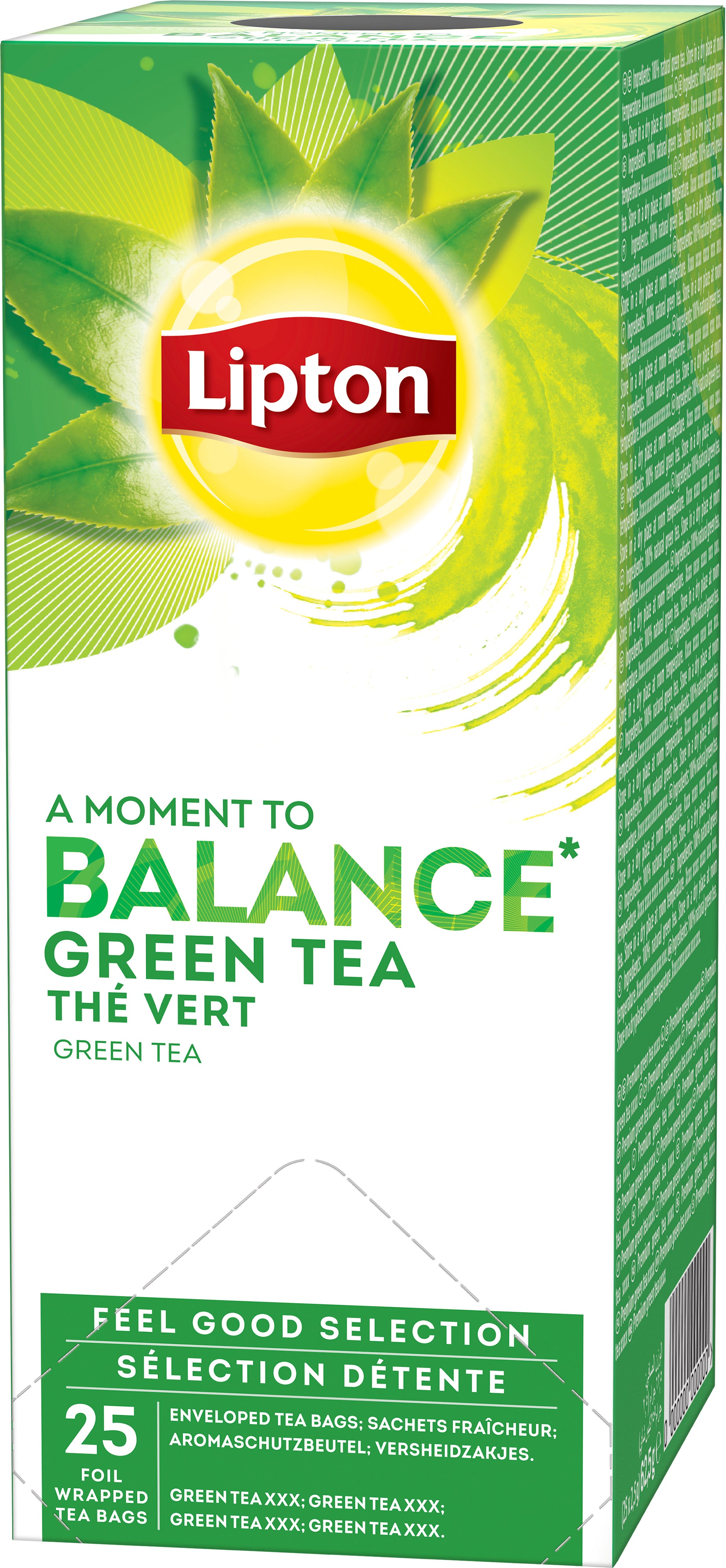 LIPTON Thé vert 4057273 25 Sachets