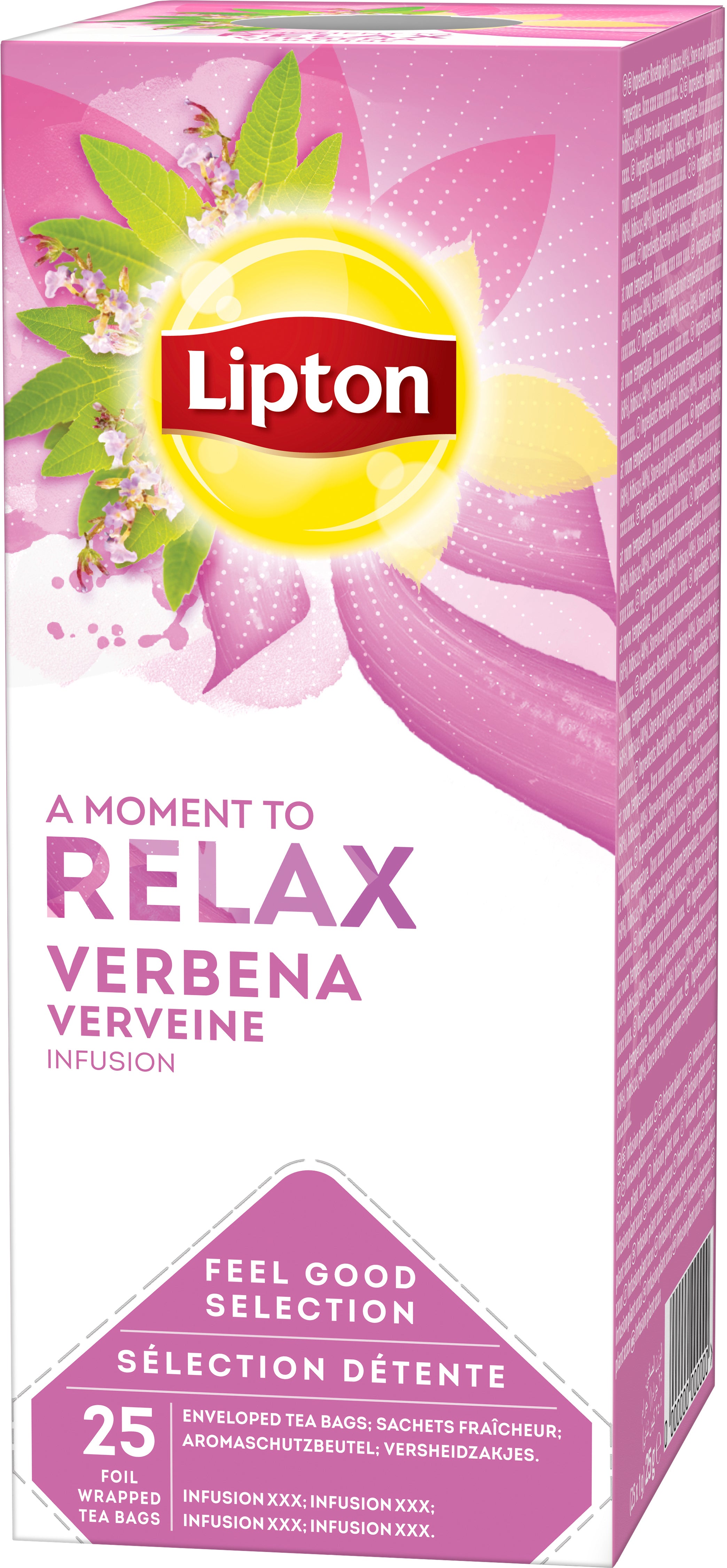 LIPTON Thé à la verveine 4057468 25 Sachets