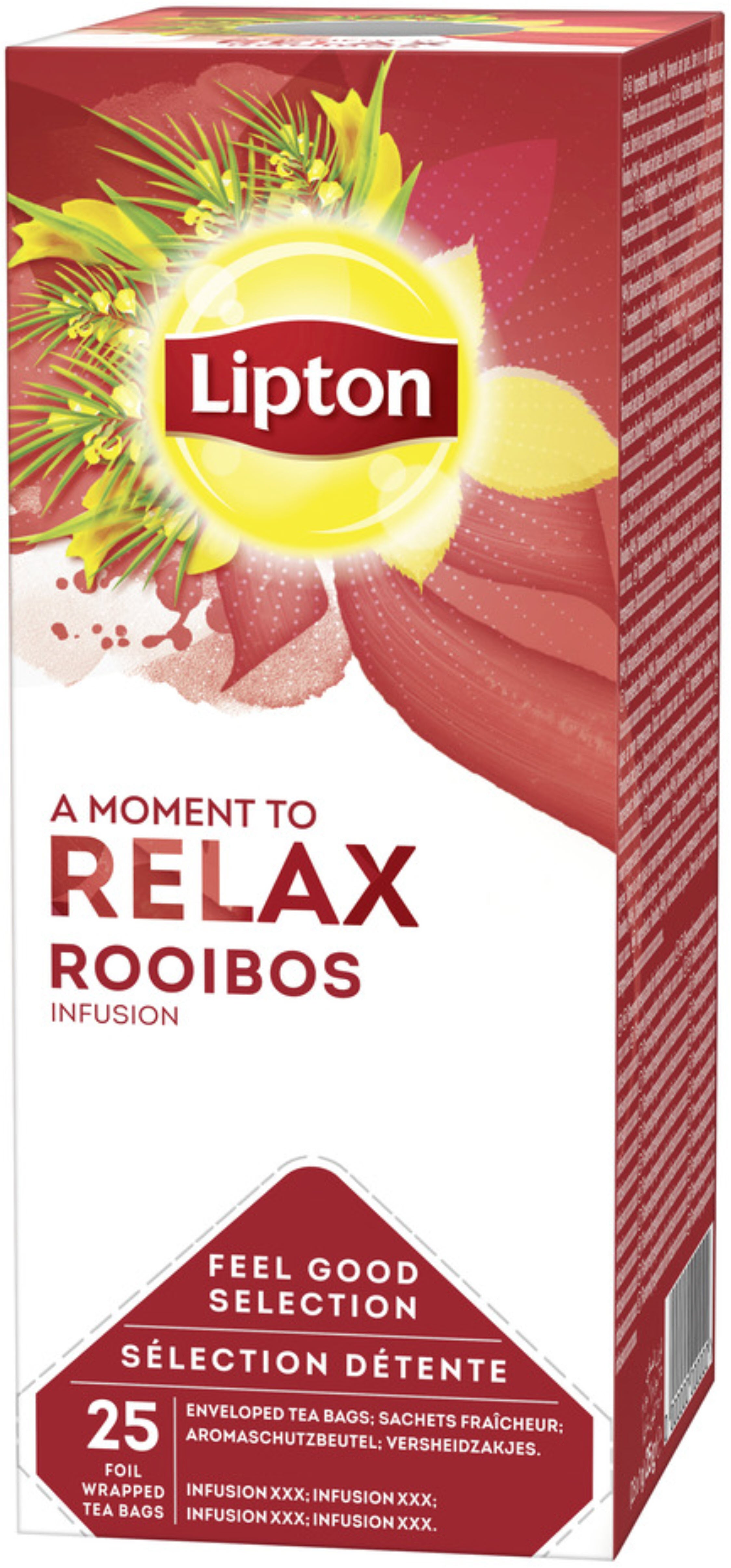 LIPTON Thé Rooibos 4057469 25 Sachets