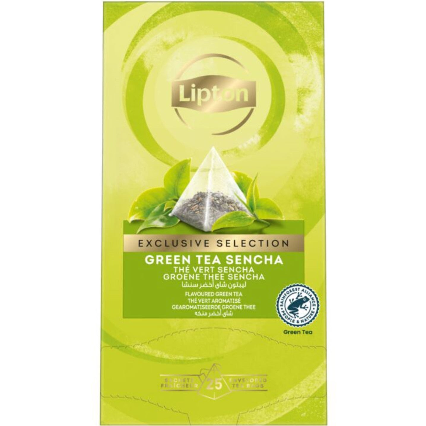 LIPTON Thé vert Sencha 4071221 25 Pyramiden
