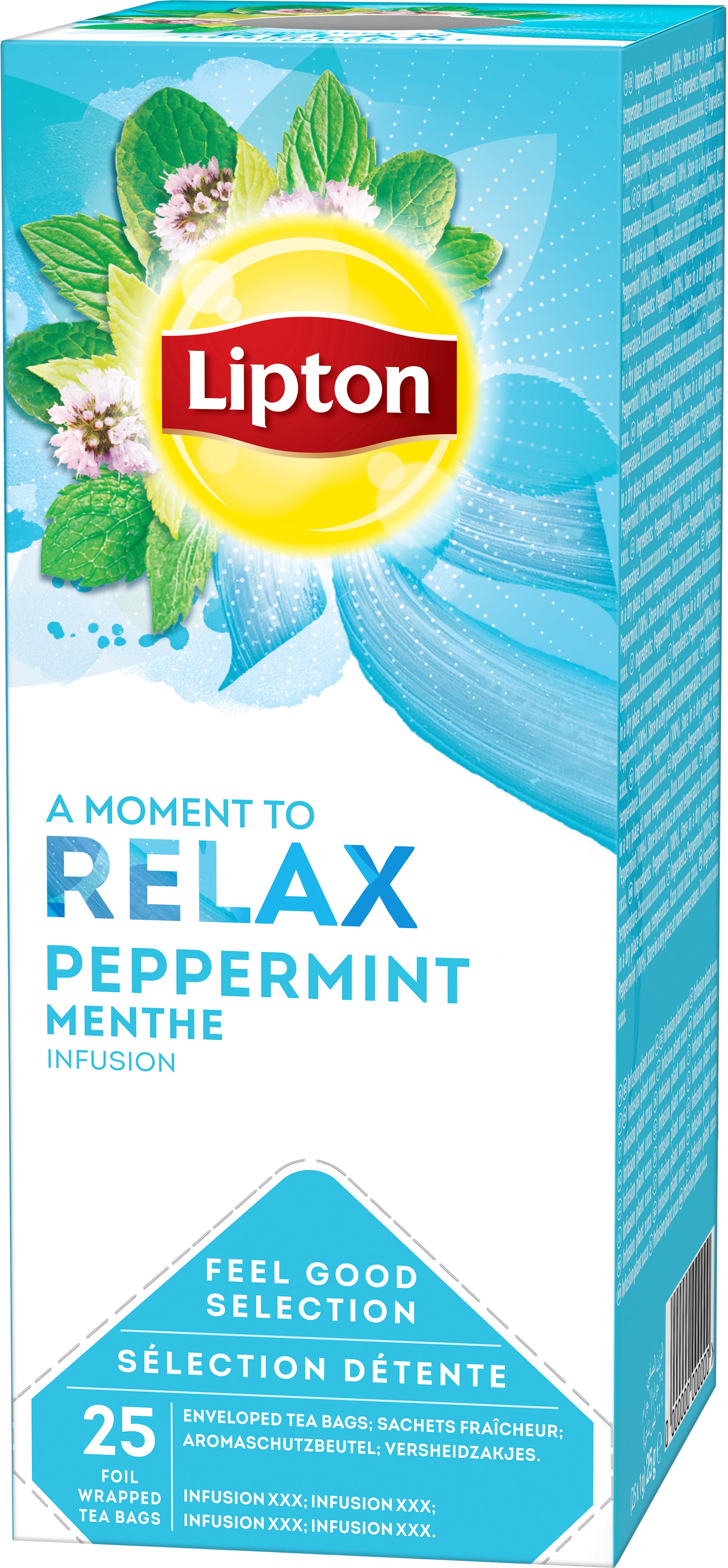 LIPTON Thé à la menthe 4071282 25 Sachets