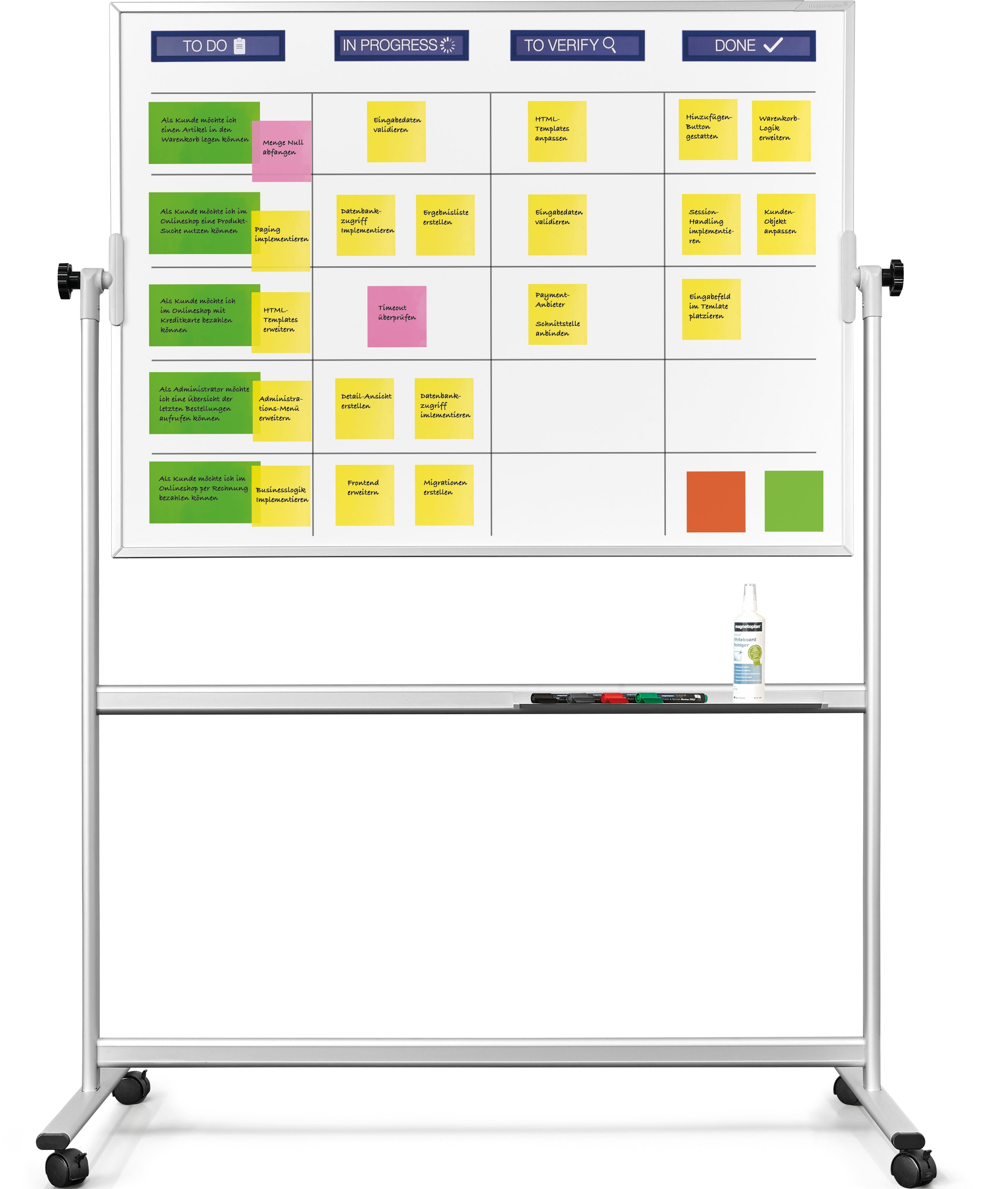 MAGNETOP. SCRUM Board        1800x1200mm