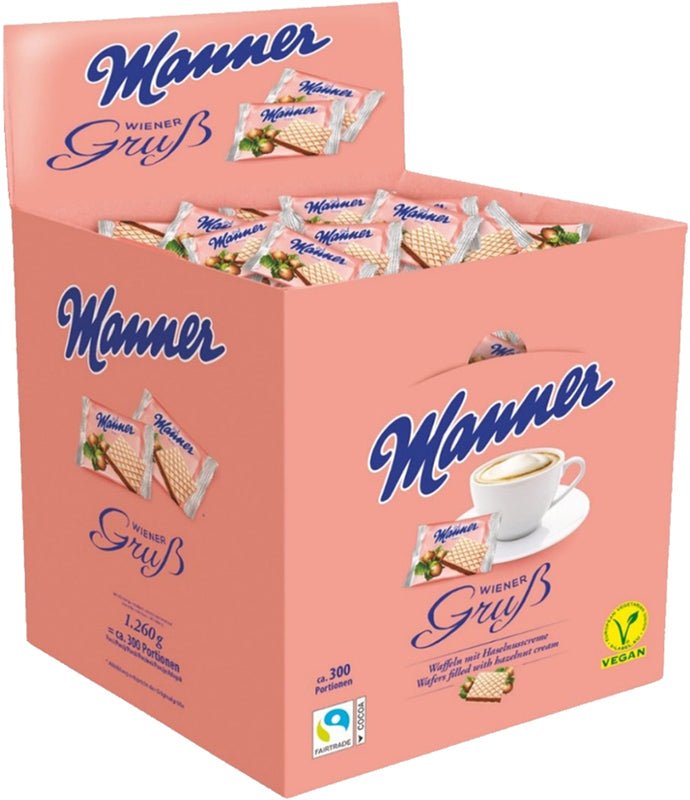 MANNER Gaufres Salut viennois 6620 3.8g, 300 pcs.