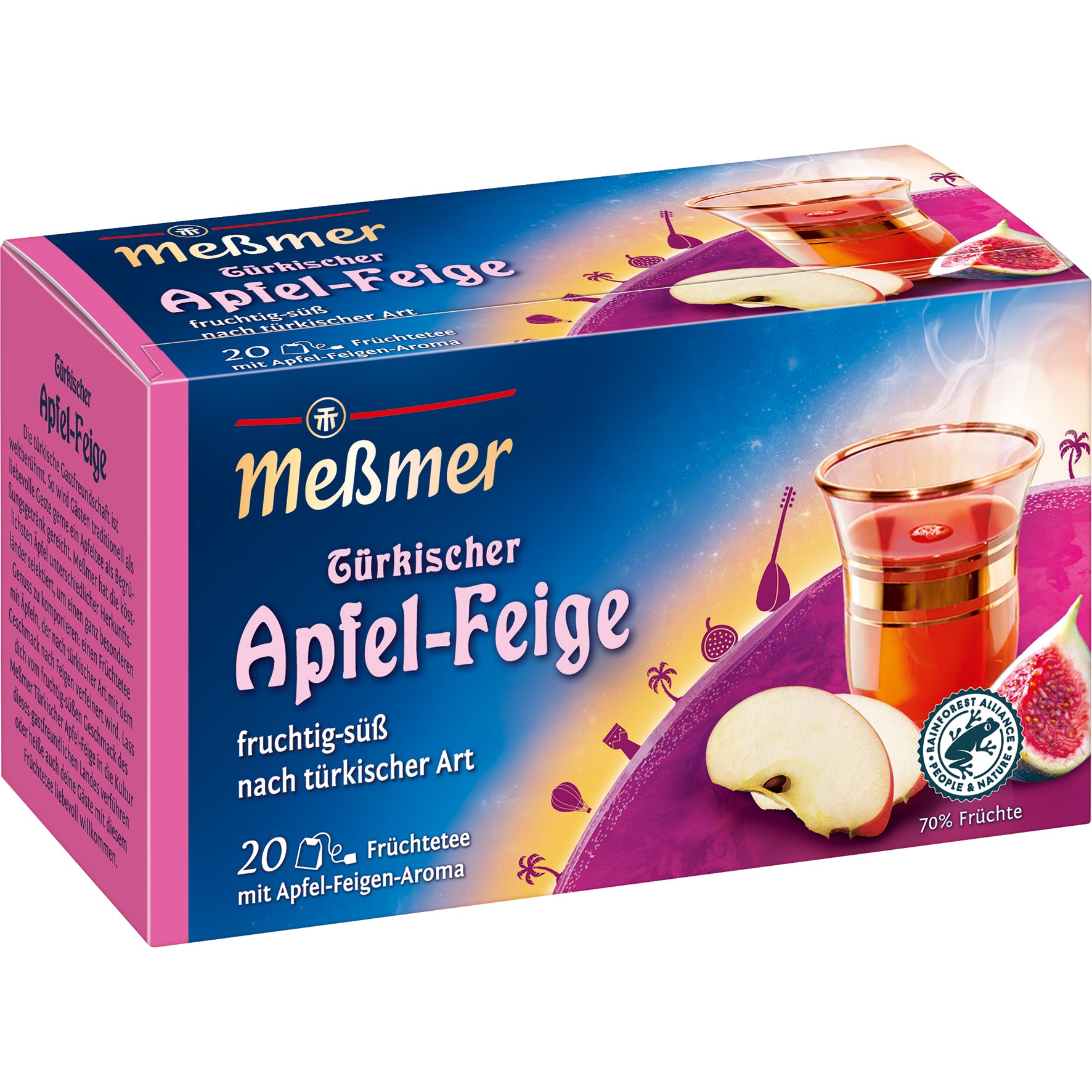 MESSMER Pomme-figue turque 10568400 Sachets 2.5g, 20 pcs.