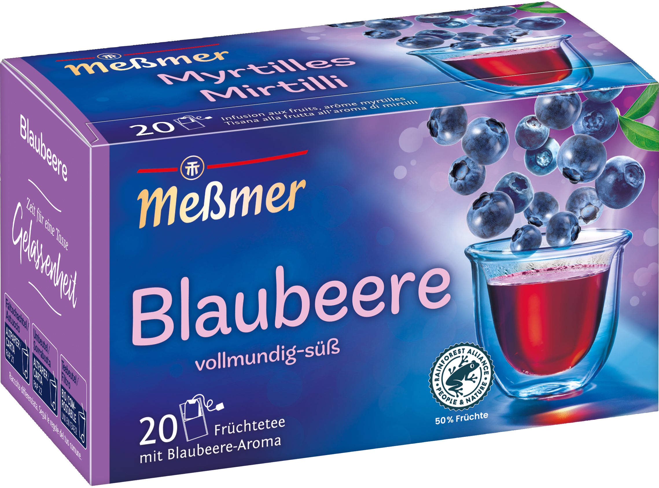 MESSMER Myrtille 10842600 Sachets 2.25g, 20 pcs.