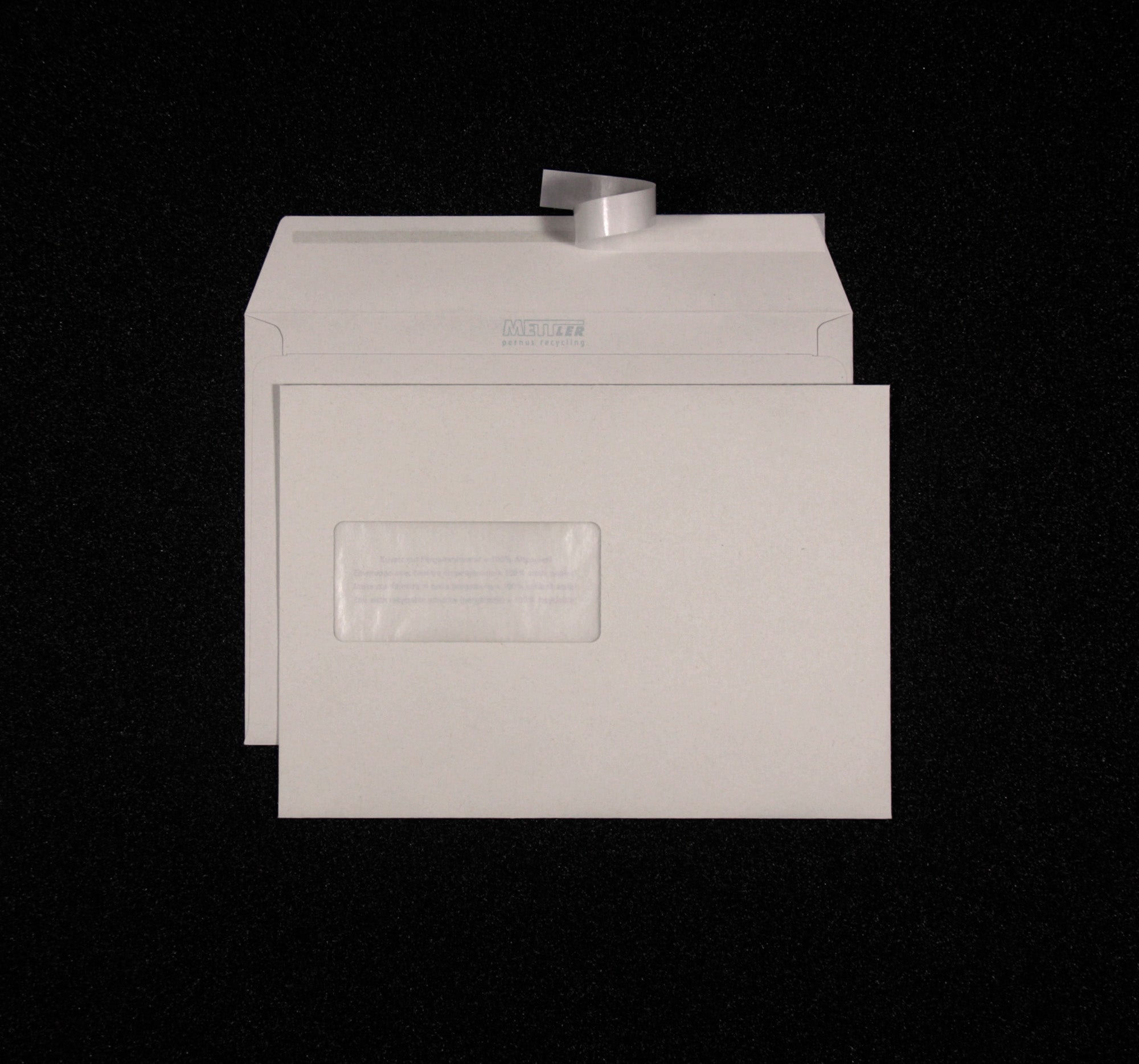 METTLER Enveloppe fenêtre gauche C5 8045 100g, recyclé 500 pcs.