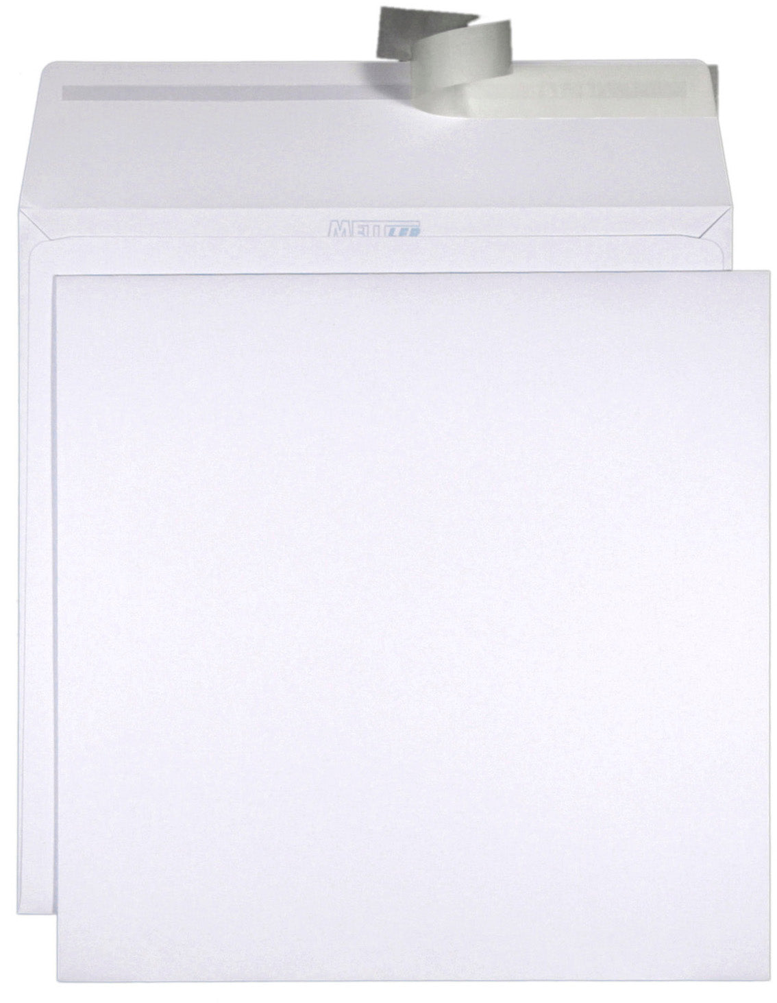 METTLER Enveloppe s.fenêtre 220x220mm 8066-220-220 120g, ultra blanc 250 pcs.