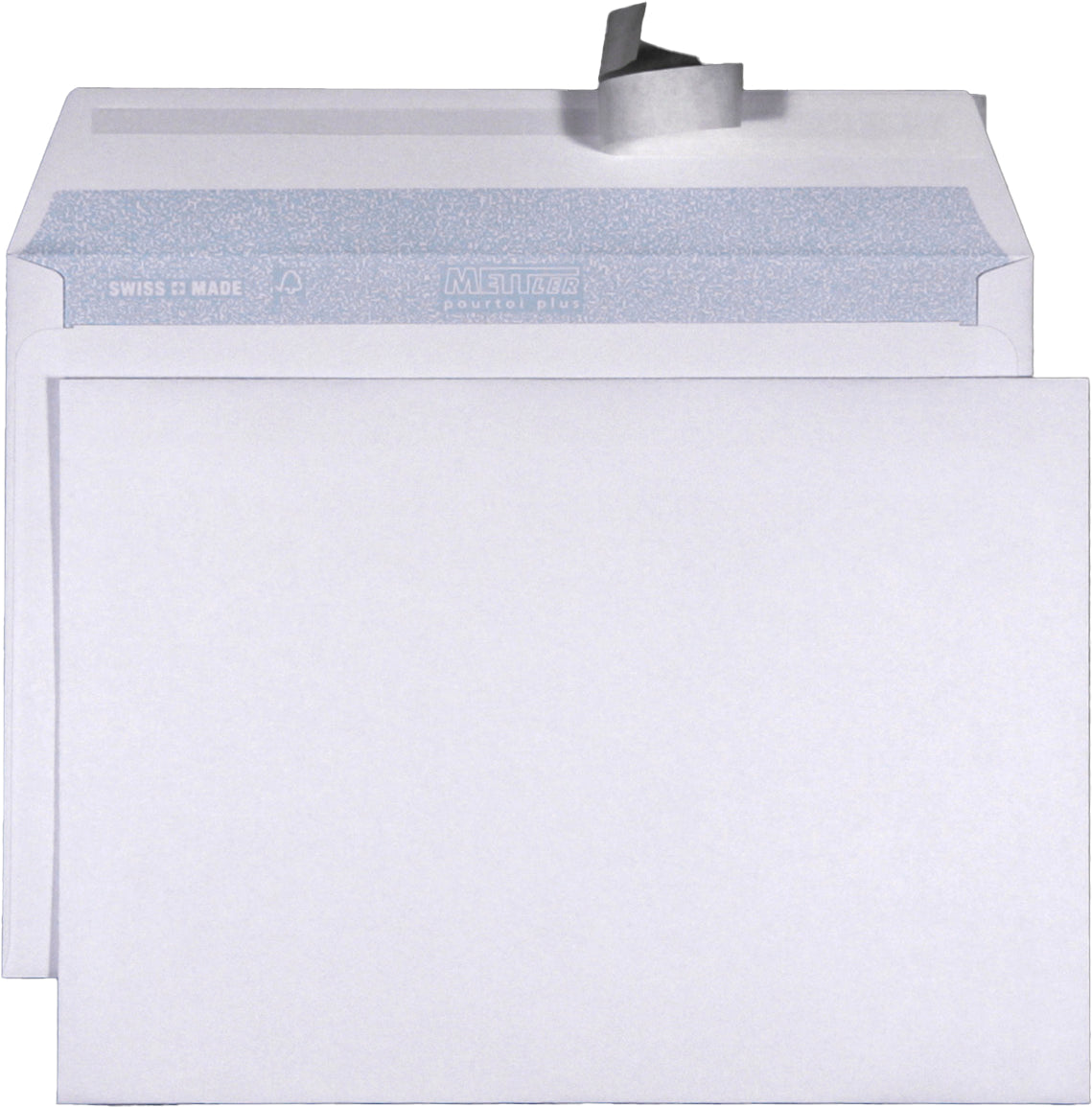 METTLER Enveloppe sans fênetre C5 8066 100g,ultra blanc,colle 500 pc.