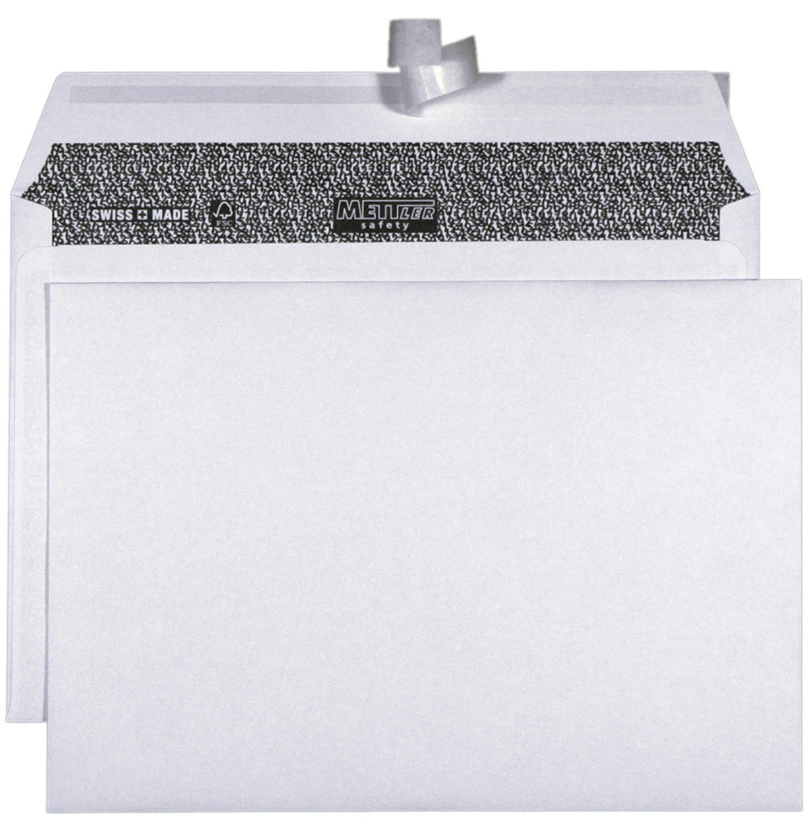 METTLER Enveloppe sans fenêtre C5 8066-SAVETY 100g, ultra blanc 500 pcs.