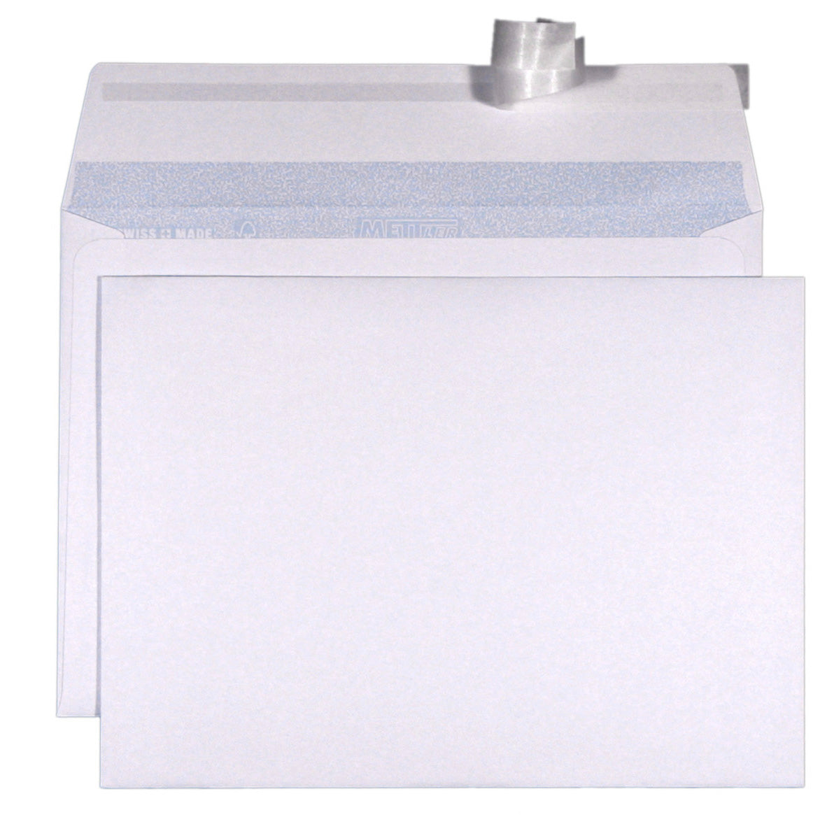 METTLER Enveloppe sans fenêtre C5 Mini 8066Mini 100g, ultra blanc 500 pcs.