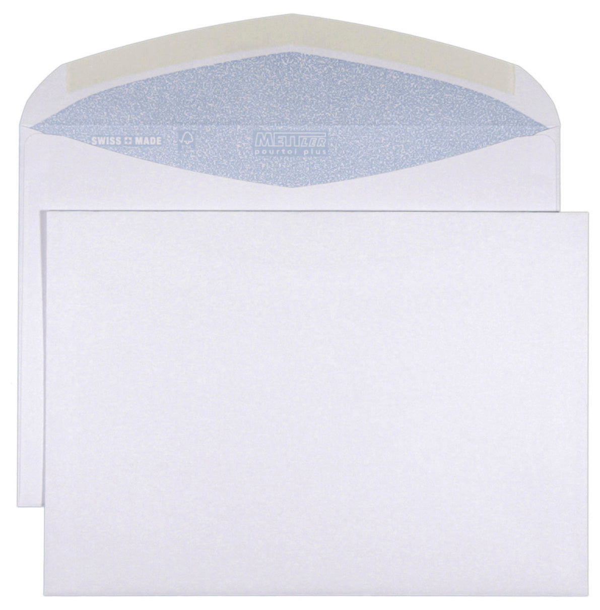 METTLER Enveloppe sans fenêtre C5 8076 100g, ultra blanc 500 pcs.